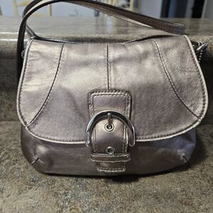 Gold Metallic Shoulder Bag